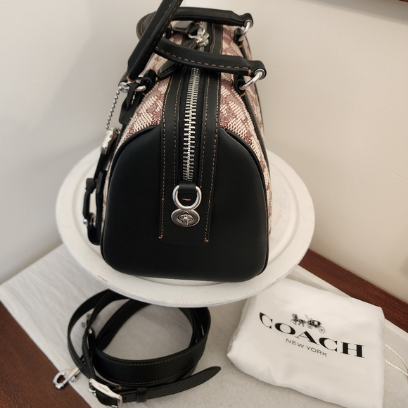 Coach Ruby 25 in Signature Textile Jacquard NWT - Picture 4 of 10